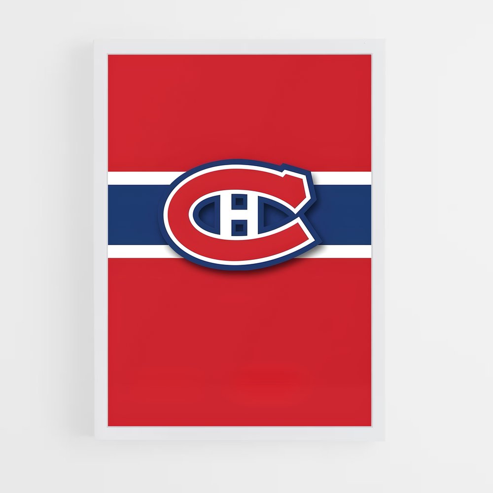 Poster Montreal canadiens – affiche Hockey sur glace (vue 3)